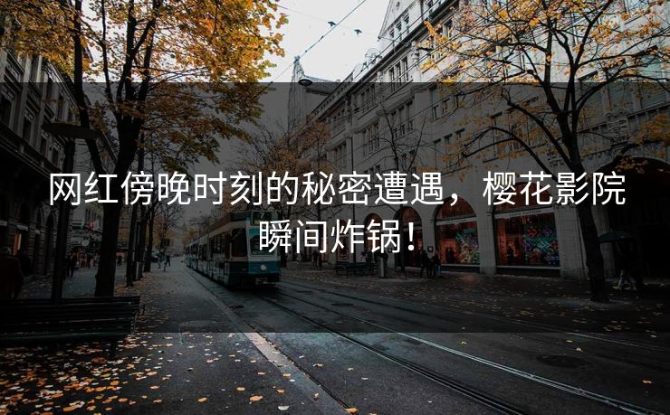 网红傍晚时刻的秘密遭遇，樱花影院瞬间炸锅！